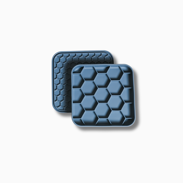 Hive 3-in-1 Slow Feeder Bowl- Navy Bean