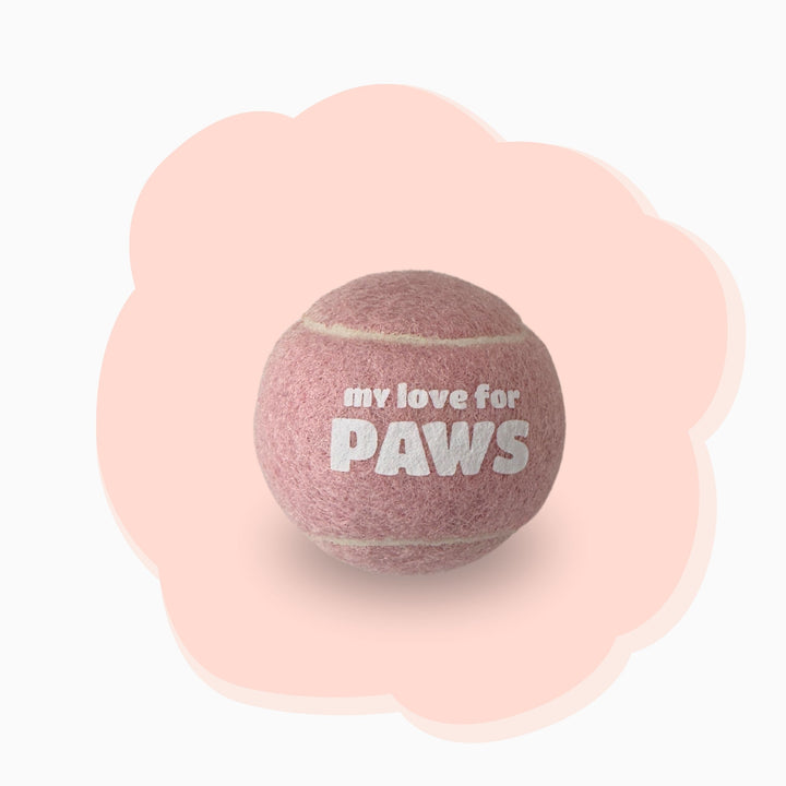 Tennis Ball / Blush Pink