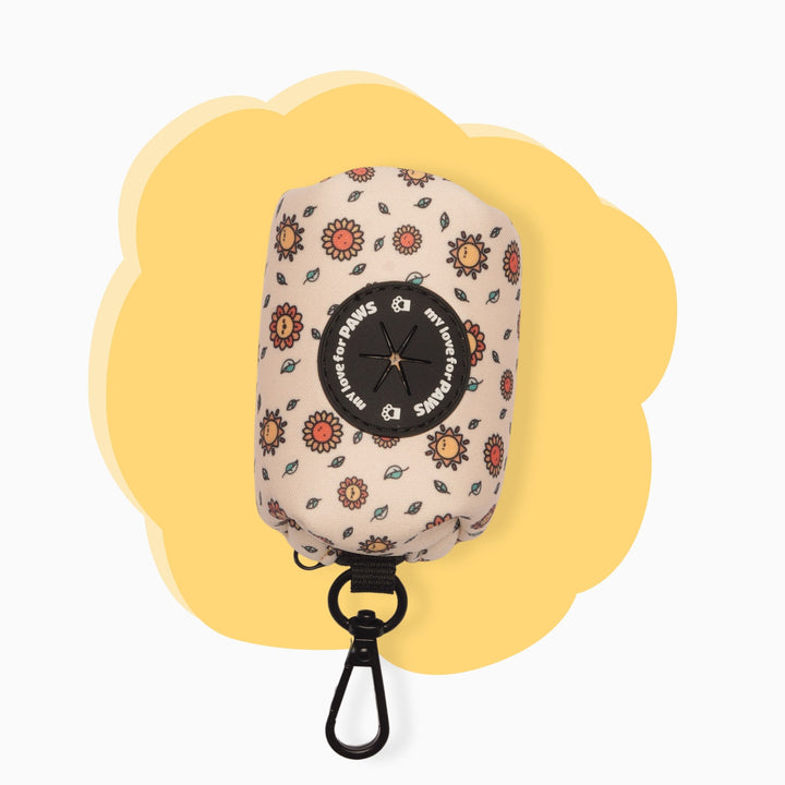 Poop Bag Holder- Sunny Side Up