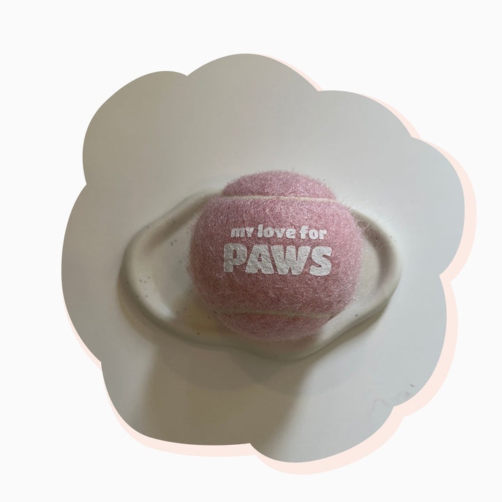 Tennis Ball / Blush Pink