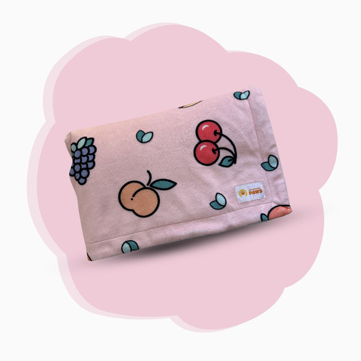 Fruitella Blanket | Luxury Plush Pet Blanket with Fruit Design