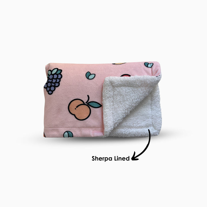 Fruitella Blanket | Luxury Plush Pet Blanket with Fruit n