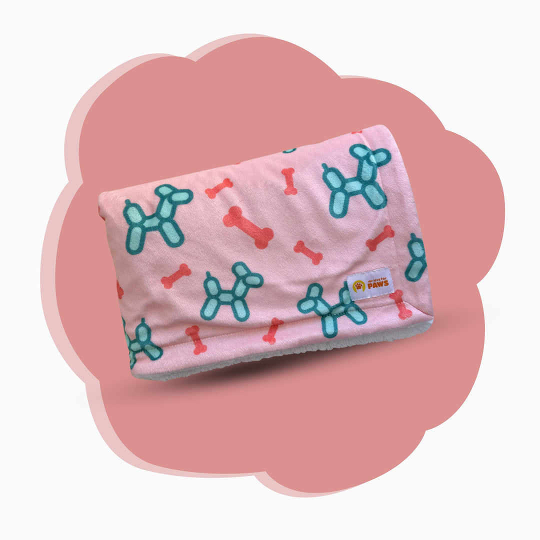 Blanket – Pawty Pupper | Cozy Plush Pet Blanket for Snuggles