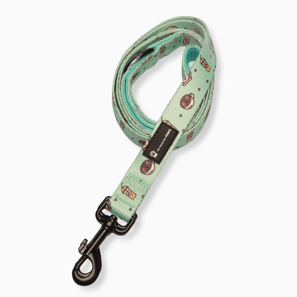 Donut Dreams Dog Leash – Durable Donut Print Walking Lead