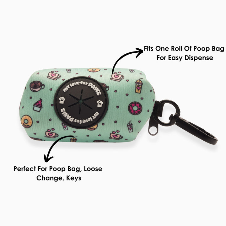 Donut Dreams Dog Poop Bag Holder | Stylish & Functional Dispenser