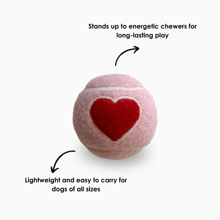 Tennis Ball / Pink Heart (Limited Edition)