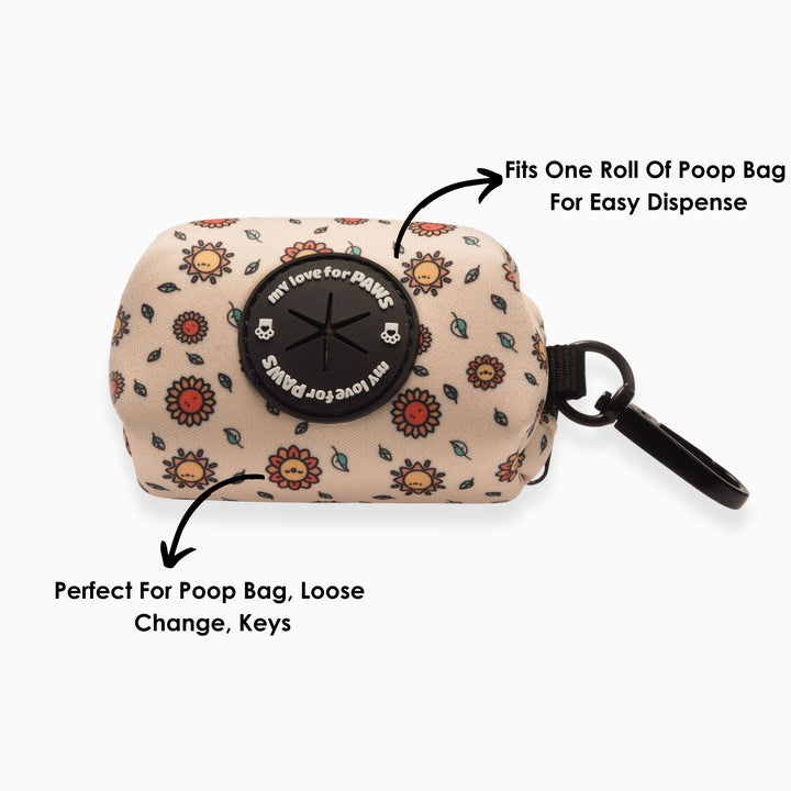 Poop Bag Holder- Sunny Side Up
